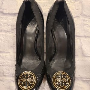 Tory Burch Caroline Patent Wedges